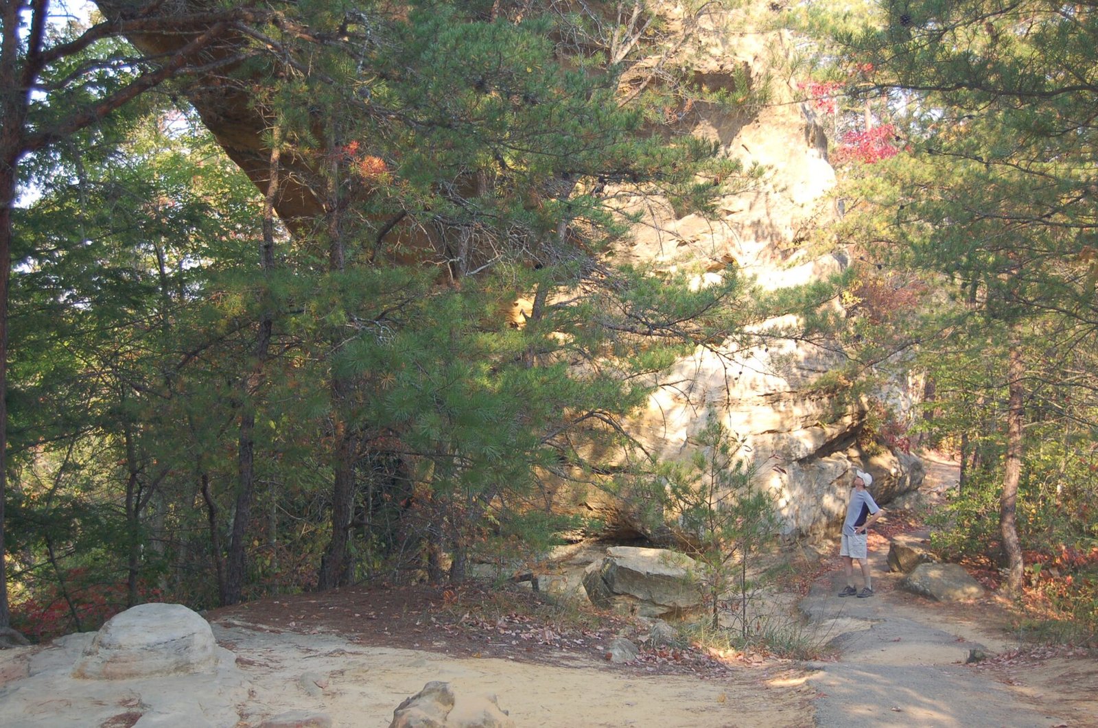 Red River Gorge arch at first light