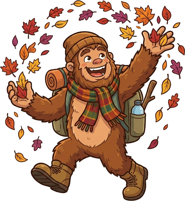 The Gorge Sasquatch in peak leaf season